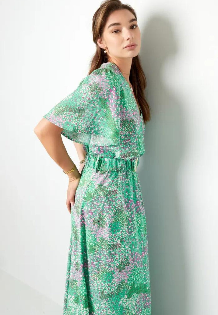 Maxi jurk bloemenprint