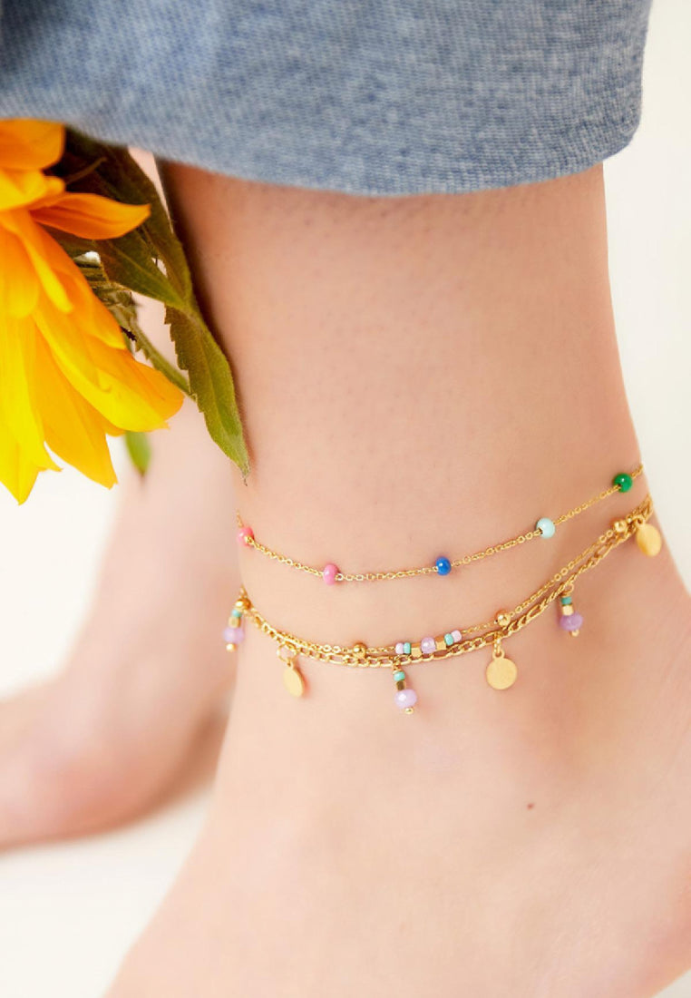 Dubbel gelaagd enkelbandje