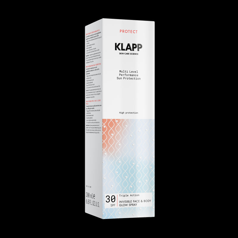Klapp-Triple Action Invisible Face & Body Glow Spray 30 SPF