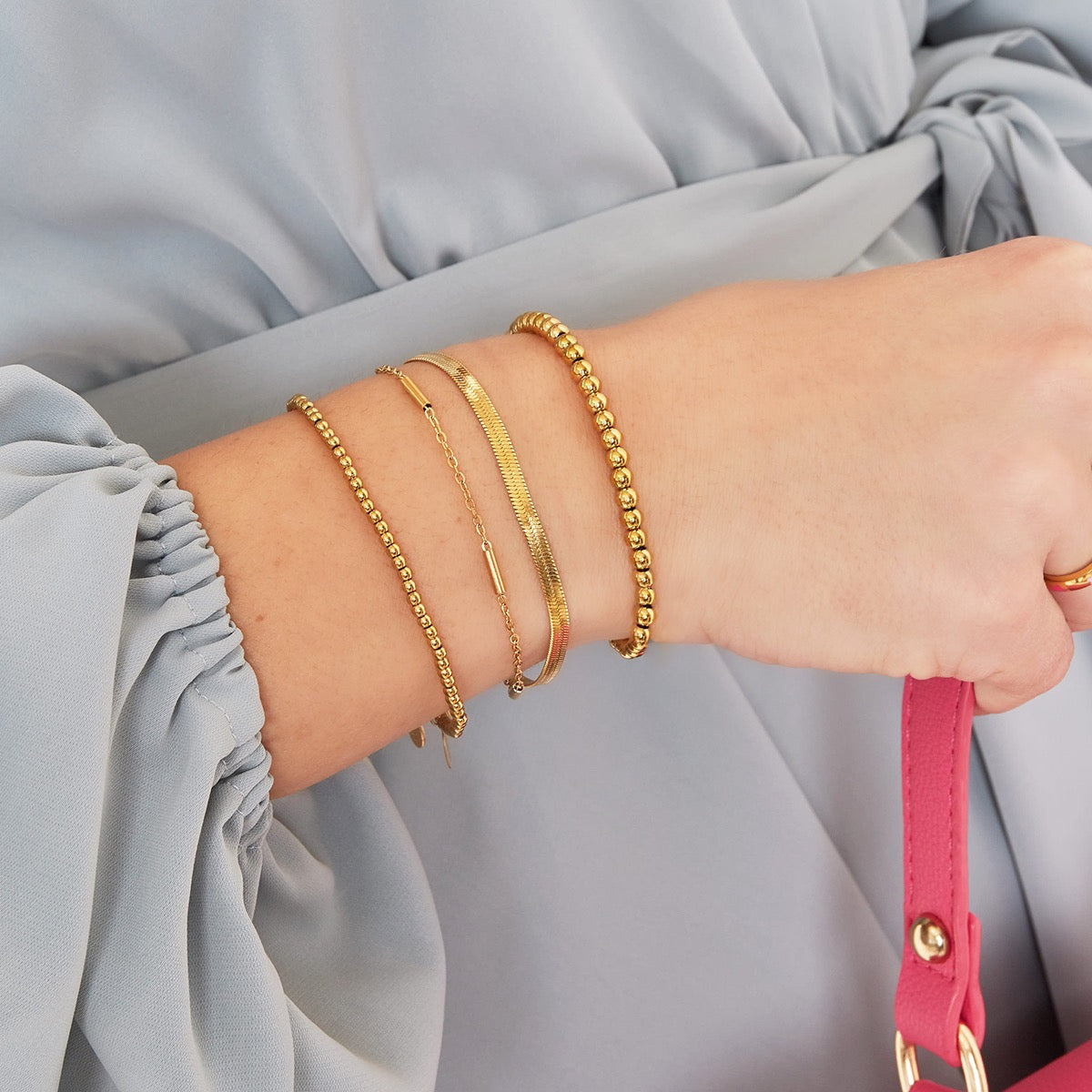 Dubbele armband Mariël