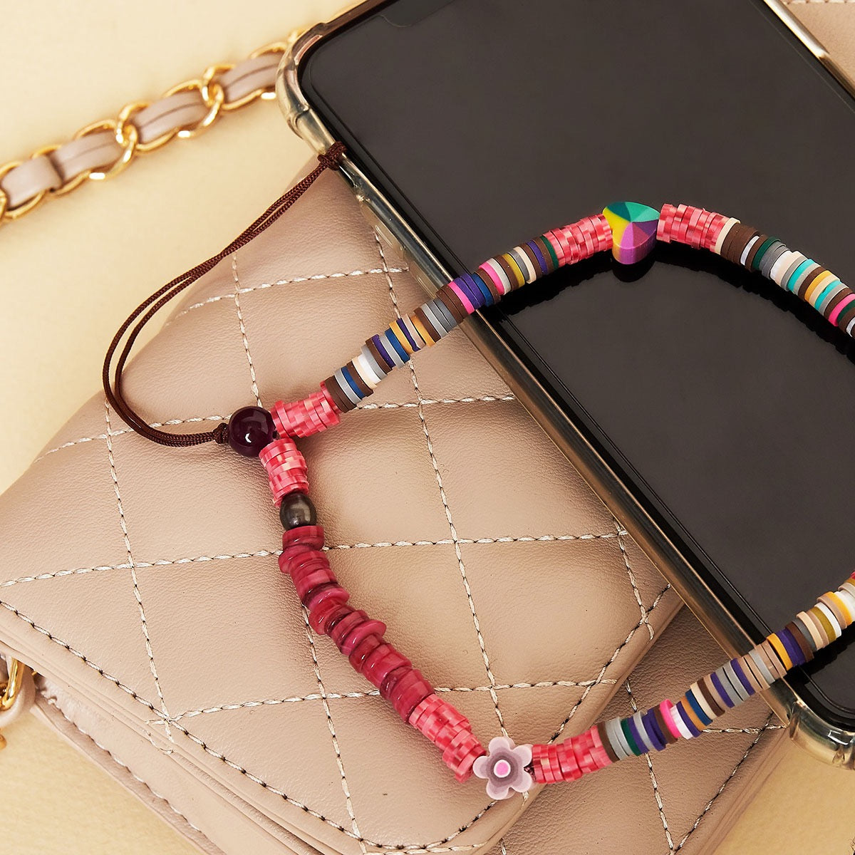 Telefoon Lanyard bloem