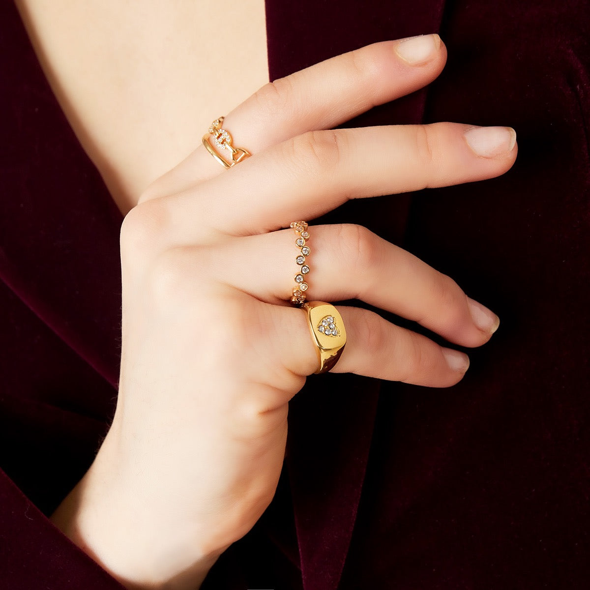 RVS ring hart