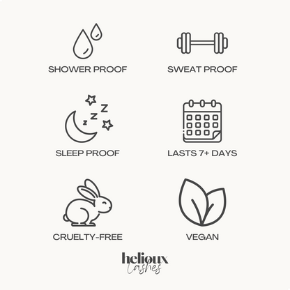 HELIOUX QUICKLASHES NATURAL WISPY