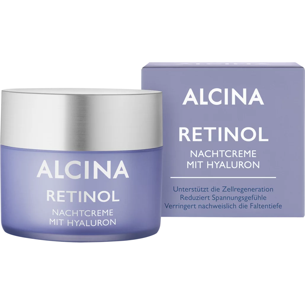 ALCINA Retinol &amp; Hyaluronzuur Nachtcrème