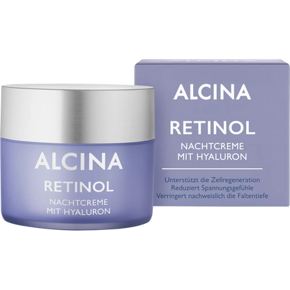 ALCINA Retinol &amp; Hyaluronzuur Nachtcrème