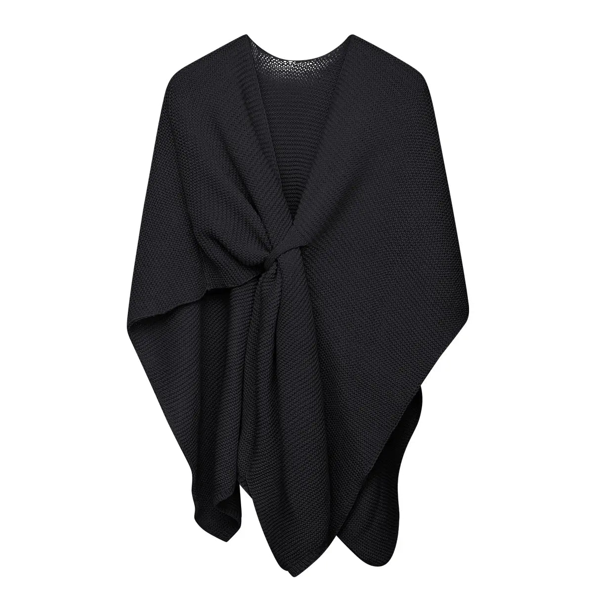 Scarf knitted with loop