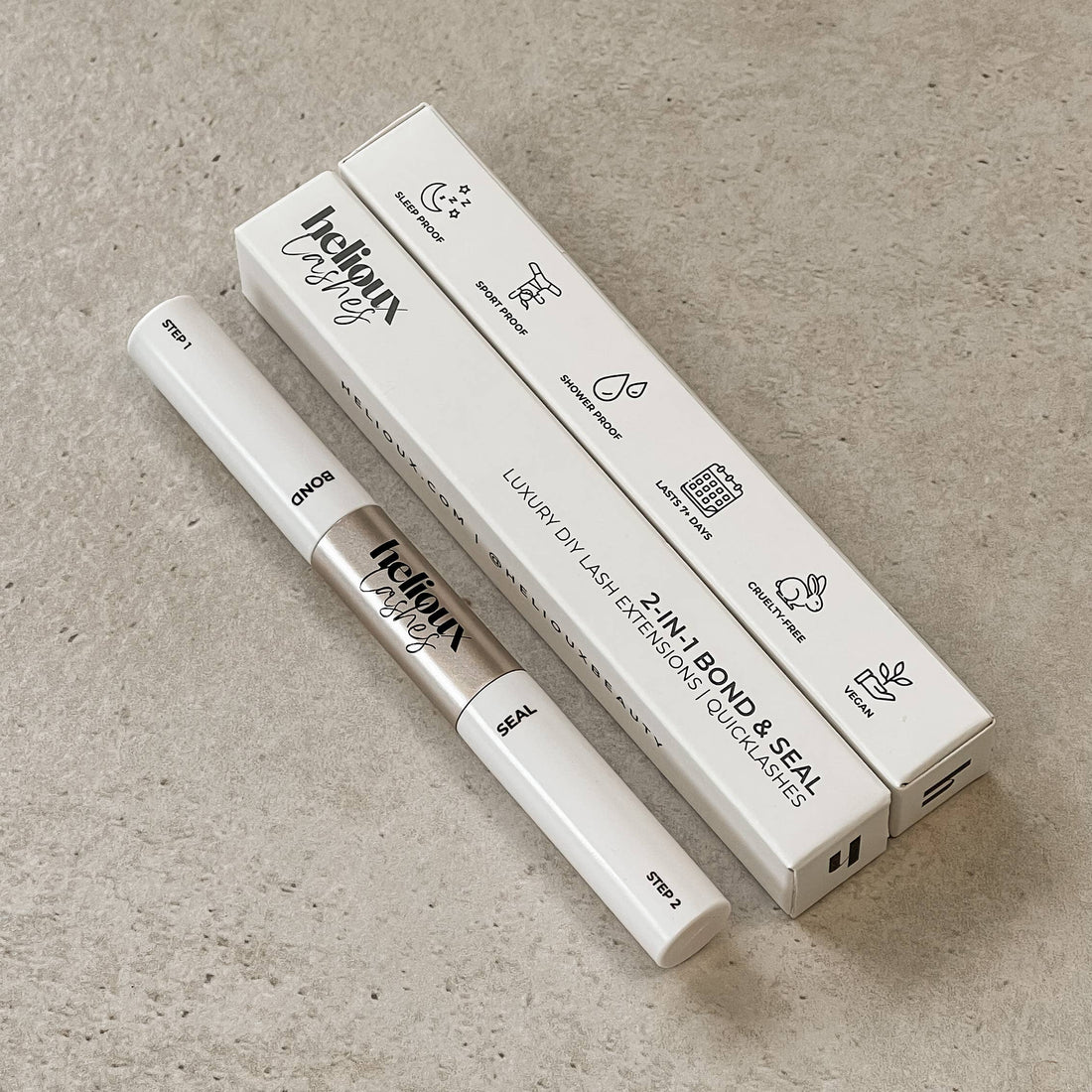 HELIOUX® QUICKLASHES 2 IN 1 BOND &amp; SEAL