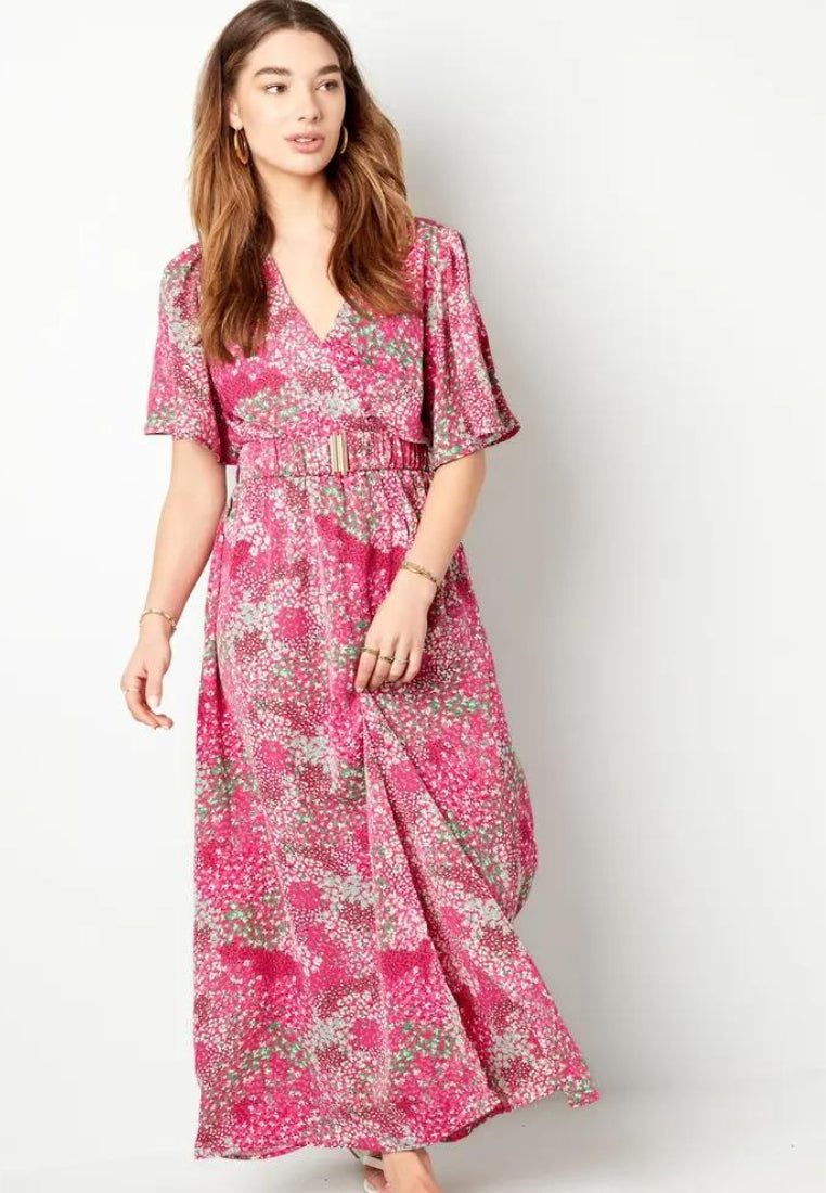 Maxi jurk bloemenprint