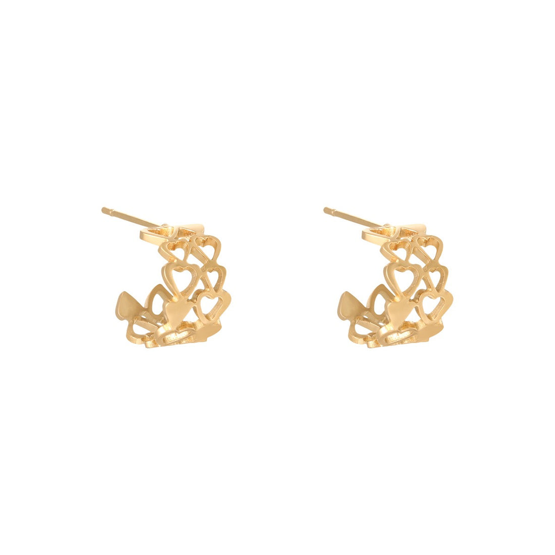 Oorbellen Bonded Hearts